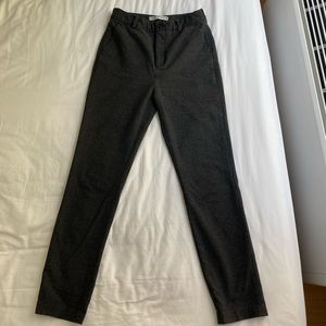 Zara dress gray high waisted dress pants size 2